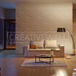 CREATIVE WALL LOFT DESIGN PANNELLI 3D IN GESSO CERAMIZZATO DECORAZIONI PARETI RISTRUTTURAZIONE DESIGN CASA VENDITA INTERNI L'ARTE DEL DECORO SAN FILIPPO DEL MELA MESSINA SICILIA